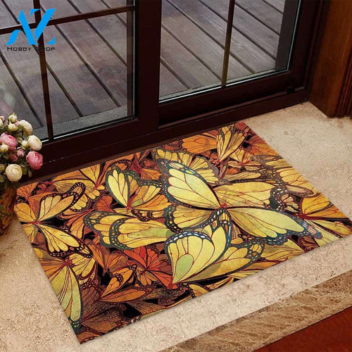 Monarch Butterfly Doormat | Welcome Mat | House Warming Gift