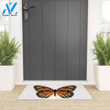 Monarch Butterfly Doormat Indoor and Outdoor Doormat Entrance Rug Sweet Home Decor Housewarming Gift Gift for Butterfly Lovers Insect Lovers Gift Idea