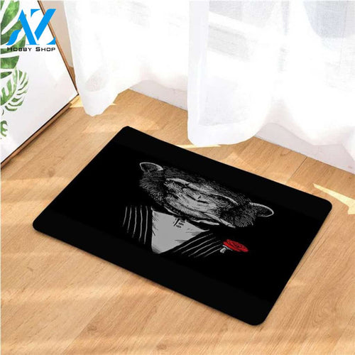 monkey godfather doormats