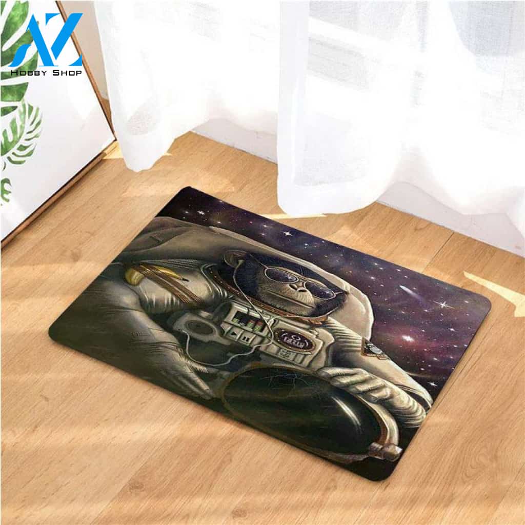 monkey Space Farer doormats