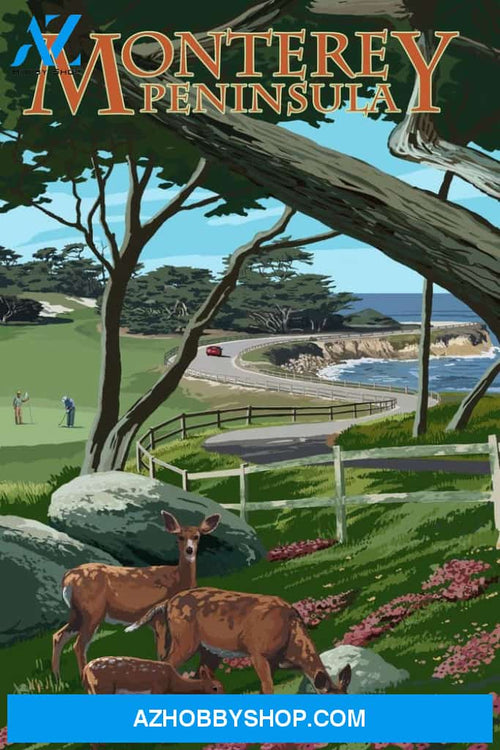 Monterey Peninsula California 17 Mile Drive