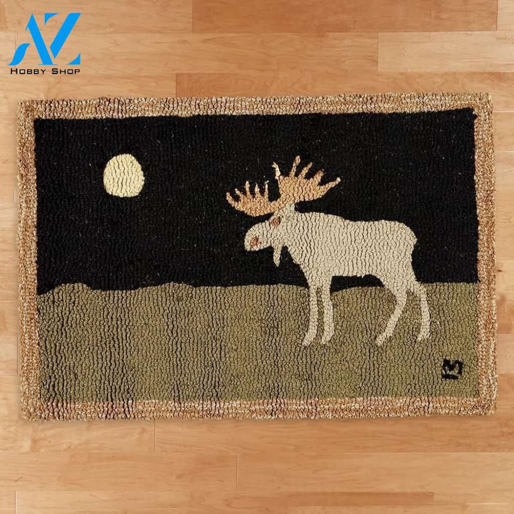 Moonlight Moose CLM1610090D Doormat