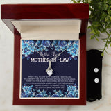 Mother in Law Alluring Beauty Necklace Earring Gift Set