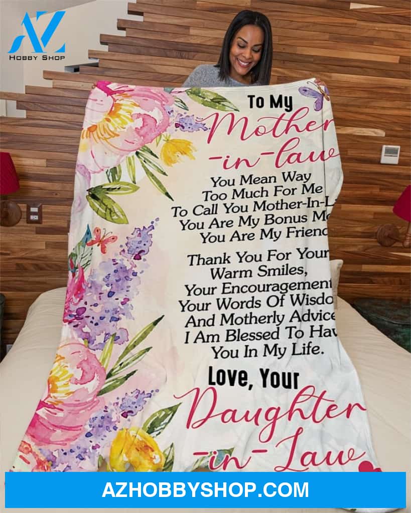 Mother-In-Law Premium Fleece Blanket