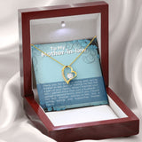 Mother In Law Thank You Forever Love Heart Necklace