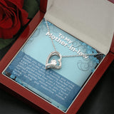 Mother In Law Thank You Forever Love Heart Necklace