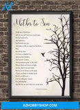 Mother To Son Poem Art Print Minimalist Modern Poster Wall Art