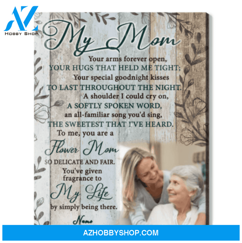 Mother's Day Gift Idea Custom Canvas Wall Art Your Arms Forever Open Ohcanvas