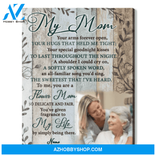 Mother's Day Gift Idea Custom Canvas Wall Art Your Arms Forever Open Ohcanvas