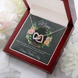 Mothers Day Interlocking Hearts Necklace