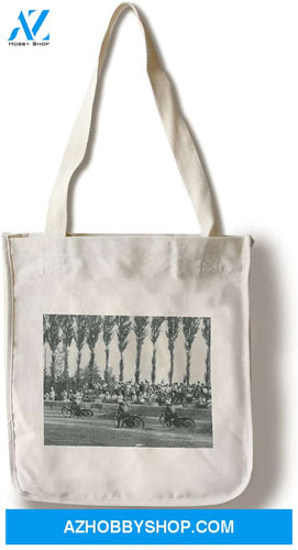 Motorcycle Race Nos 5 14 13 Vintage Poster