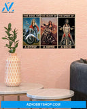 Motorcycle The Spirit Of A Biker Canvas Prints, Wall Decor Visual Art