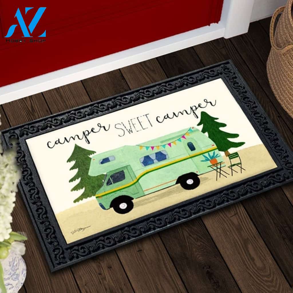 Motorhome RV Camper Sweet Camper Doormat - 18