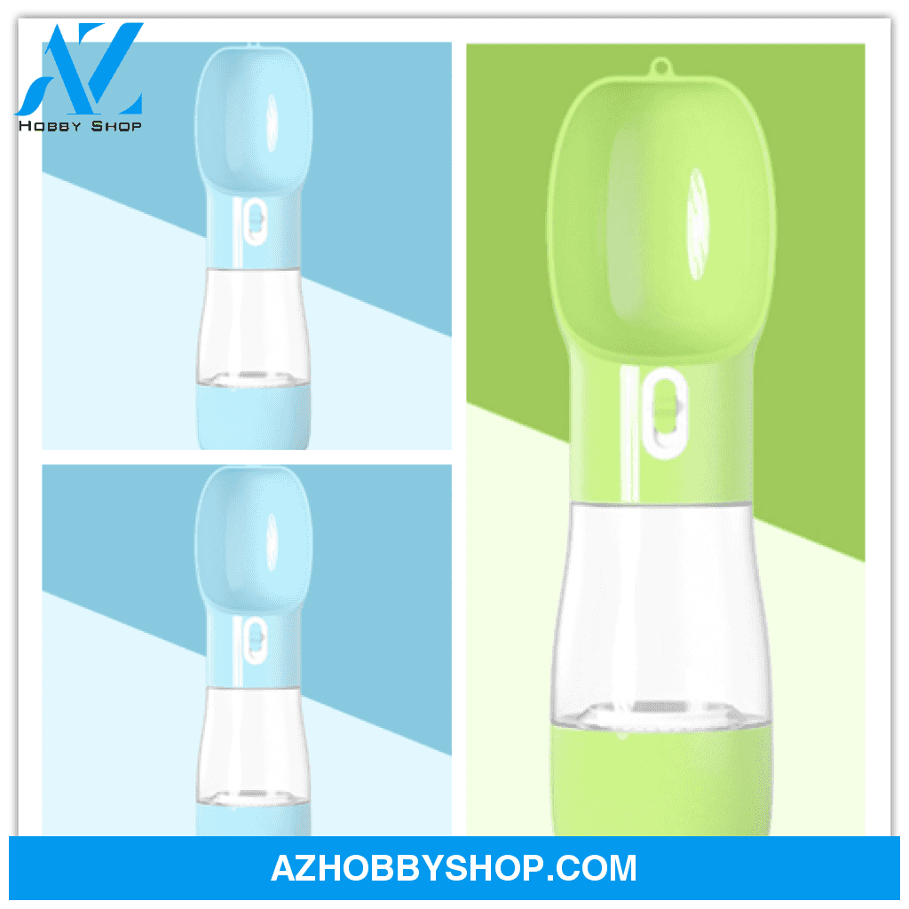 Multifunctional Pet Cup Bluebluegreen