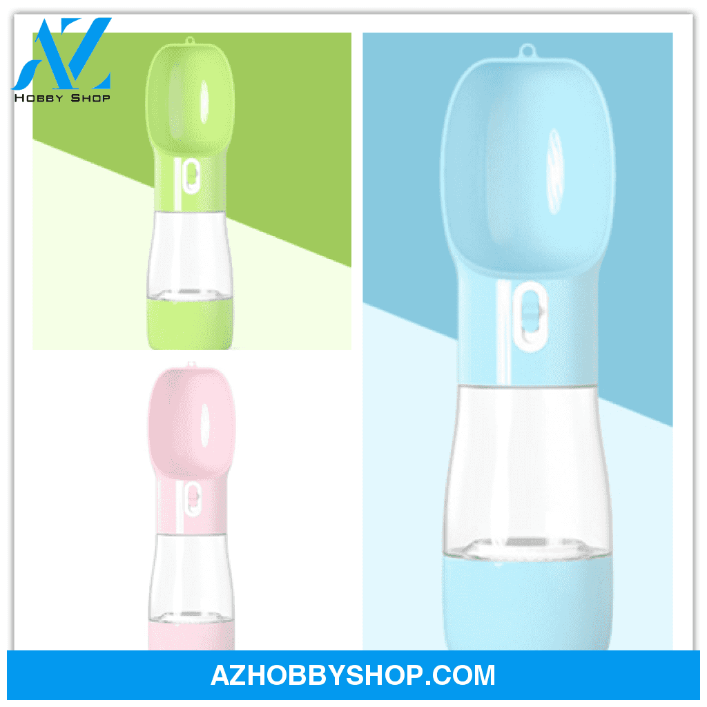 Multifunctional Pet Cup Bluegreenpink