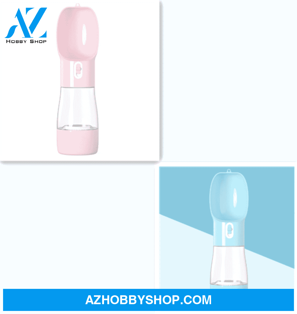 Multifunctional Pet Cup Bluepinkset