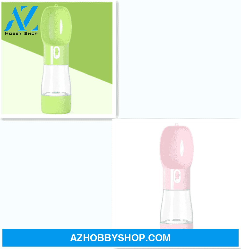 Multifunctional Pet Cup Greenpinkset