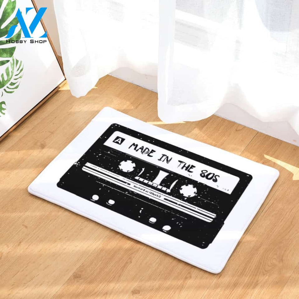 Music Cassette Magnetic Tape Doormat