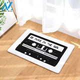 Music Cassette Magnetic Tape Doormat