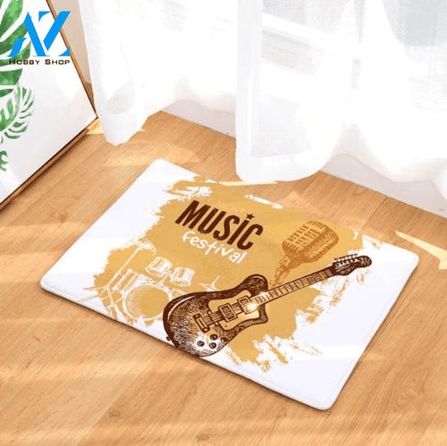 Music Festival Indoor And Outdoor Doormat Welcome Mat Housewarming Gift Home Decor Farmhouse Funny Doormat Best Gift Idea For Music Lover