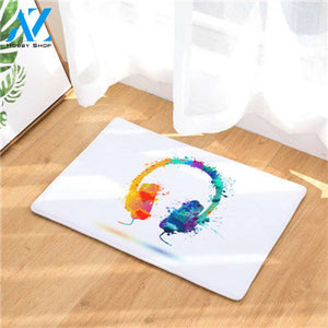 Music Note Printed Doormats