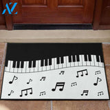 Music Notes Piano Doormat Indoor And Outdoor Doormat Warm House Gift Welcome Mat Birthday Gift for Music Lovers Piano Lover