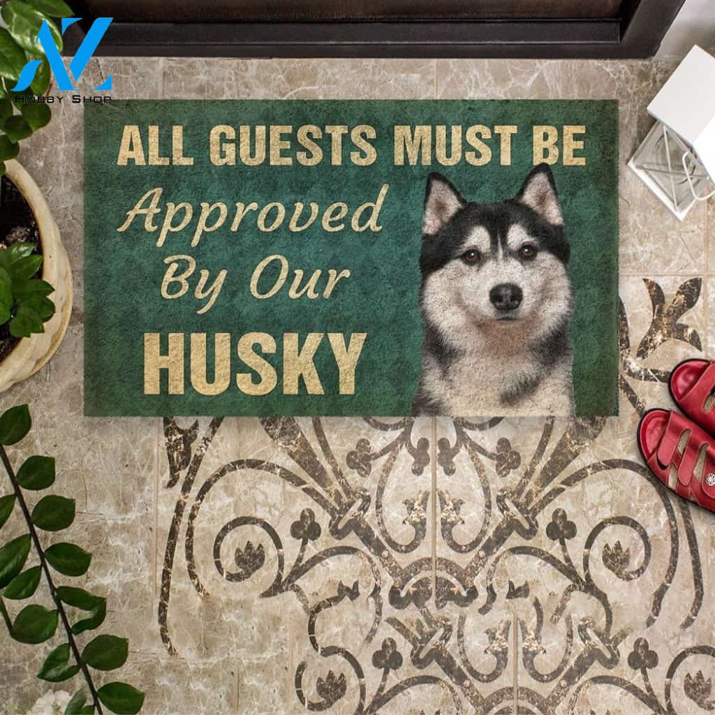 Gearhumans Gearhuman 3D Must Be Approved By Our Husky Custom Doormat