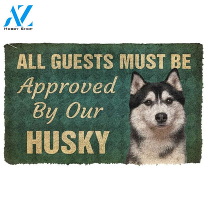 Gearhumans Gearhuman 3D Must Be Approved By Our Husky Custom Doormat