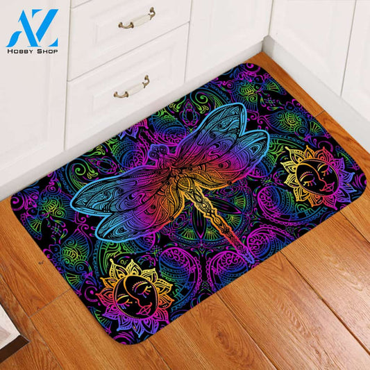 Mutated Dragonfly Door Mat