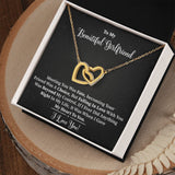 My Beautiful Girlfriend - Interlocking Hearts Necklace