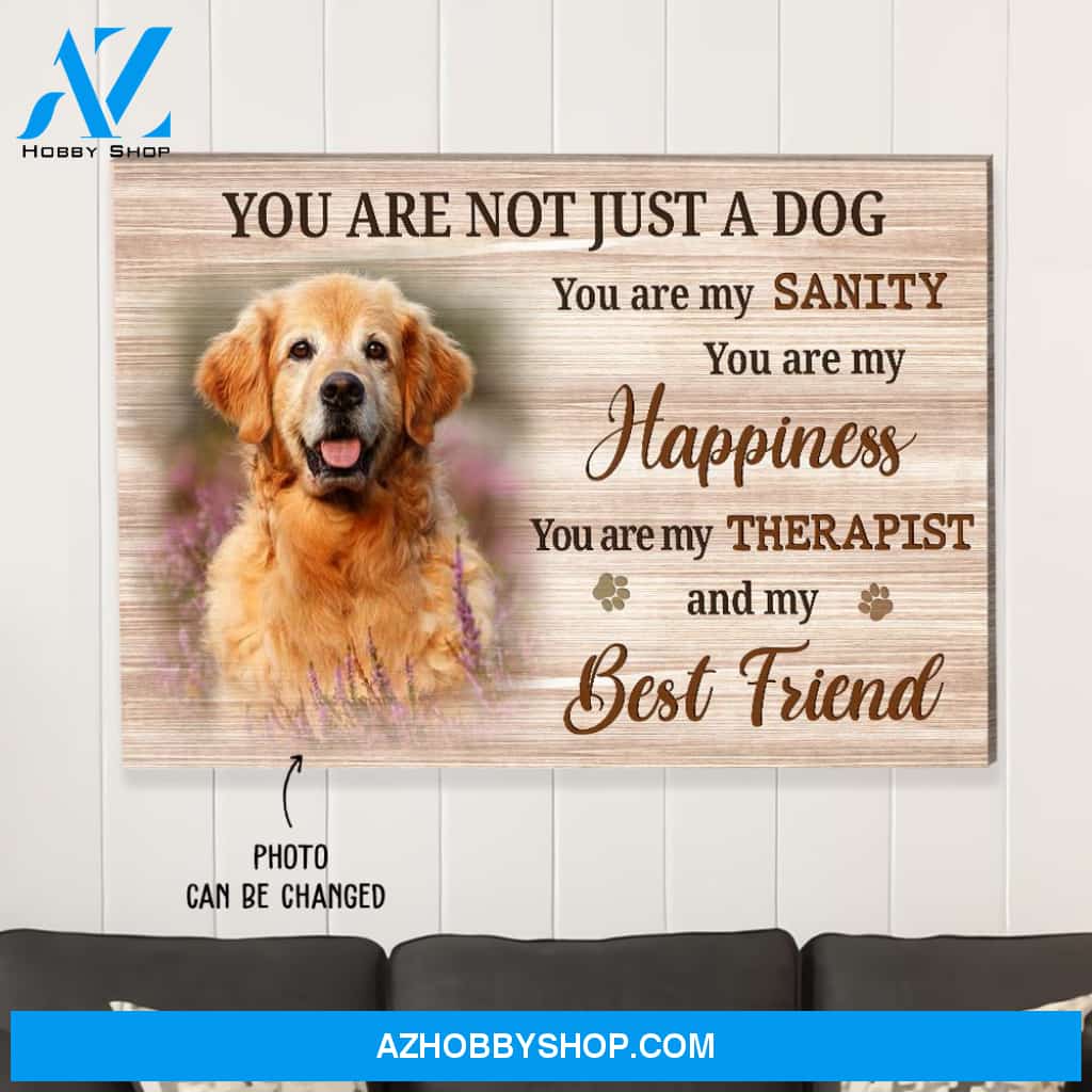 My Best Friend - Personalized Custom Photo Matte Canvas