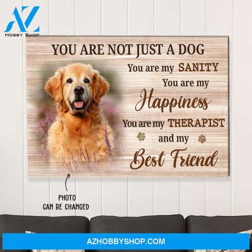 My Best Friend - Personalized Custom Photo Matte Canvas