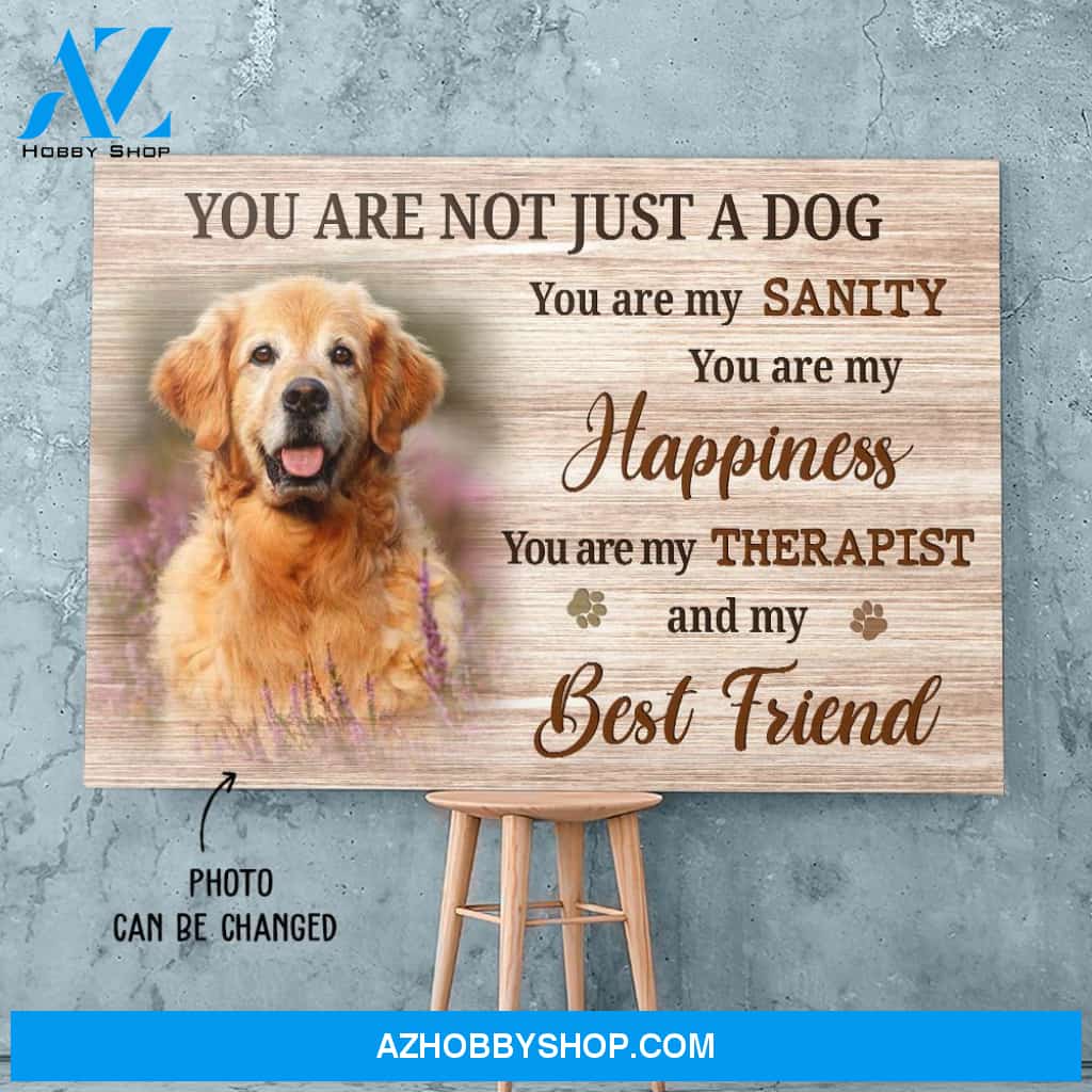 My Best Friend - Personalized Custom Photo Matte Canvas