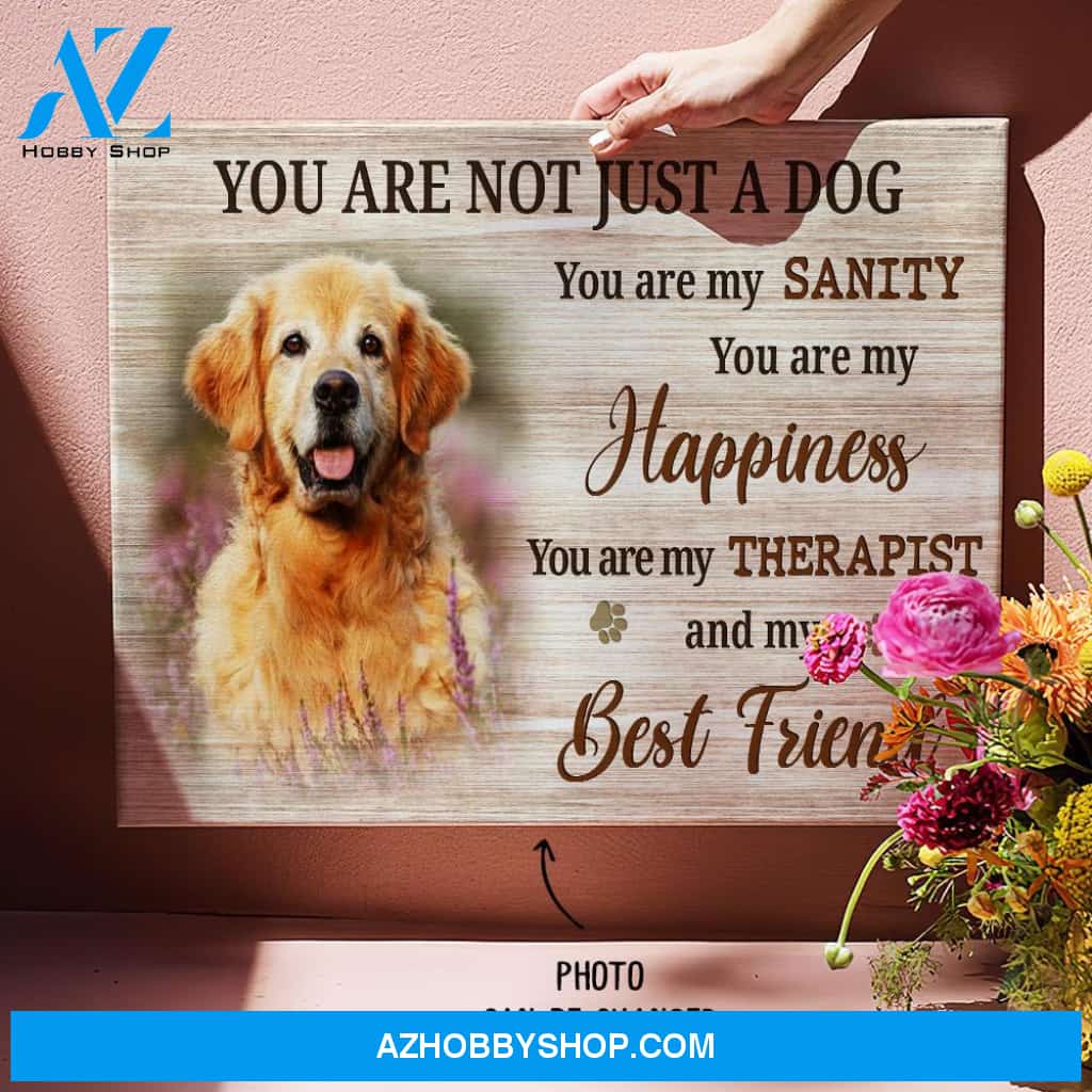 My Best Friend - Personalized Custom Photo Matte Canvas