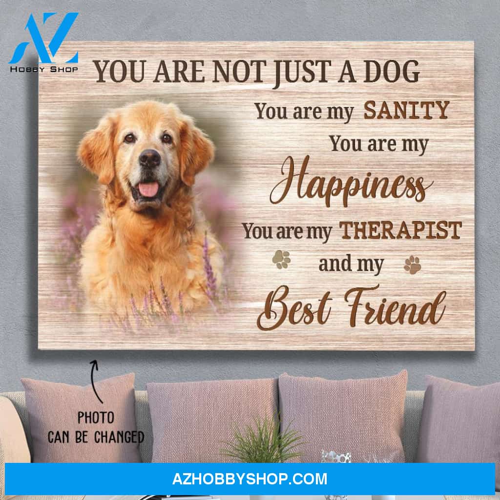 My Best Friend - Personalized Custom Photo Matte Canvas