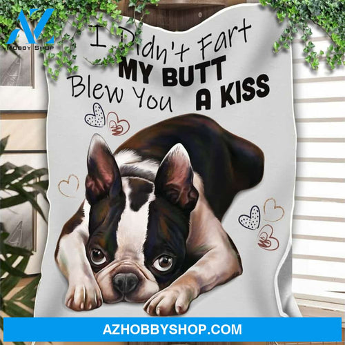 My But Blew You A Kiss,Fleece Blanket.Gift For People Family Home Decor Bedding Couch Sofa Soft and Comfy Cozy