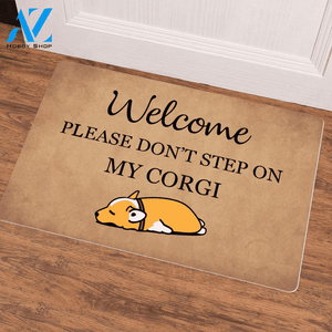 My Corgi Easy Clean Welcome DoorMat | Felt And Rubber | DO3344