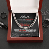 My Cycling Son - Cuban Link Necklace, Cuban Link Chain