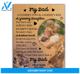 My Dad Upload Photo Personalized Canvas