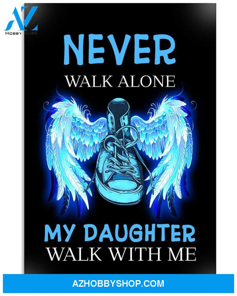 My Daughter Walk With Me Canvas And Poster Wall Decor Visual Art
