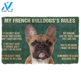 Gearhumans Gearhuman 3D My French Bulldog's Rules Doormat