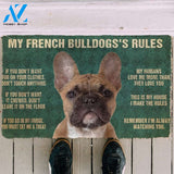 Gearhumans Gearhuman 3D My French Bulldog's Rules Doormat