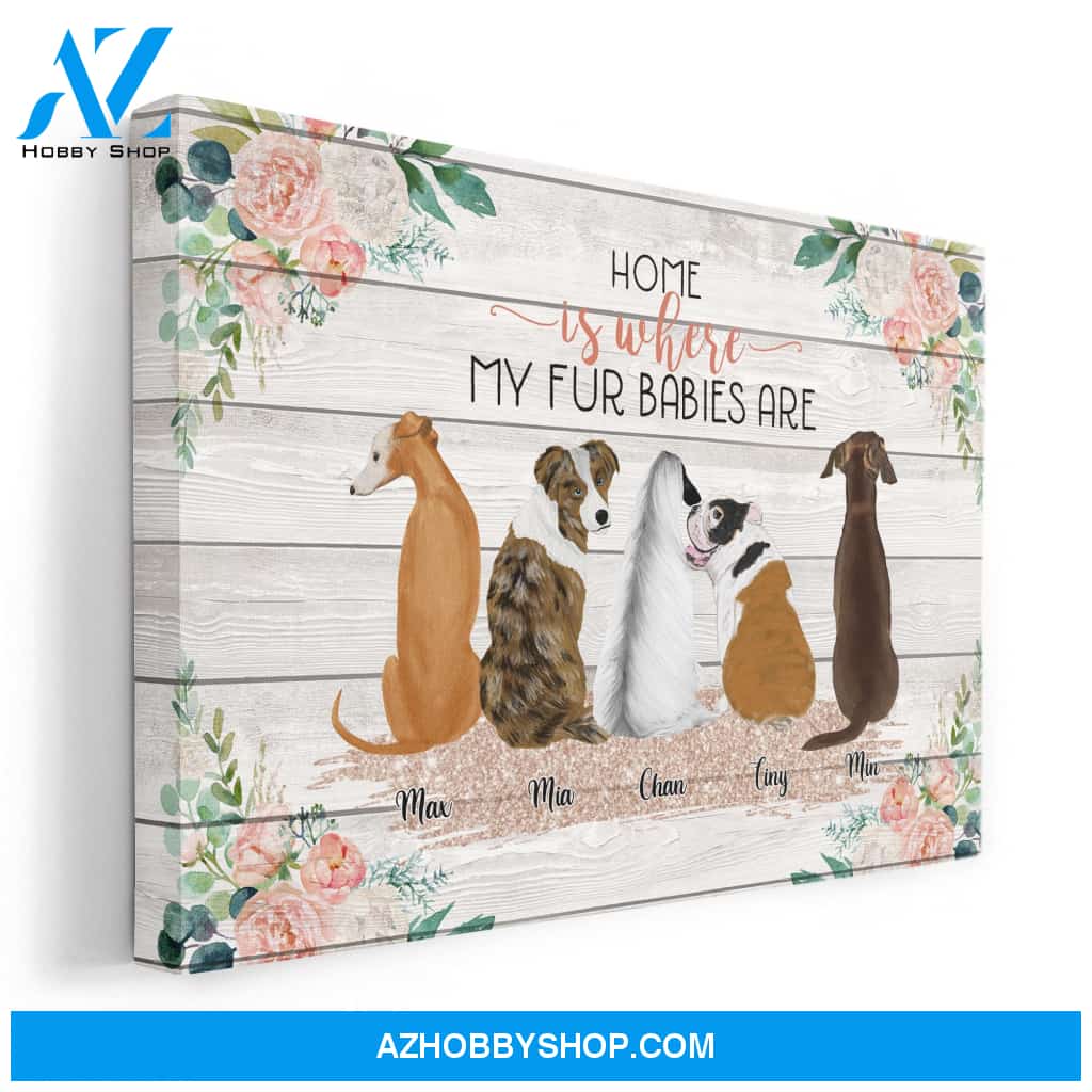 My Fur Babies - Personalized Poster/Canvas - Gift For Dog Lover