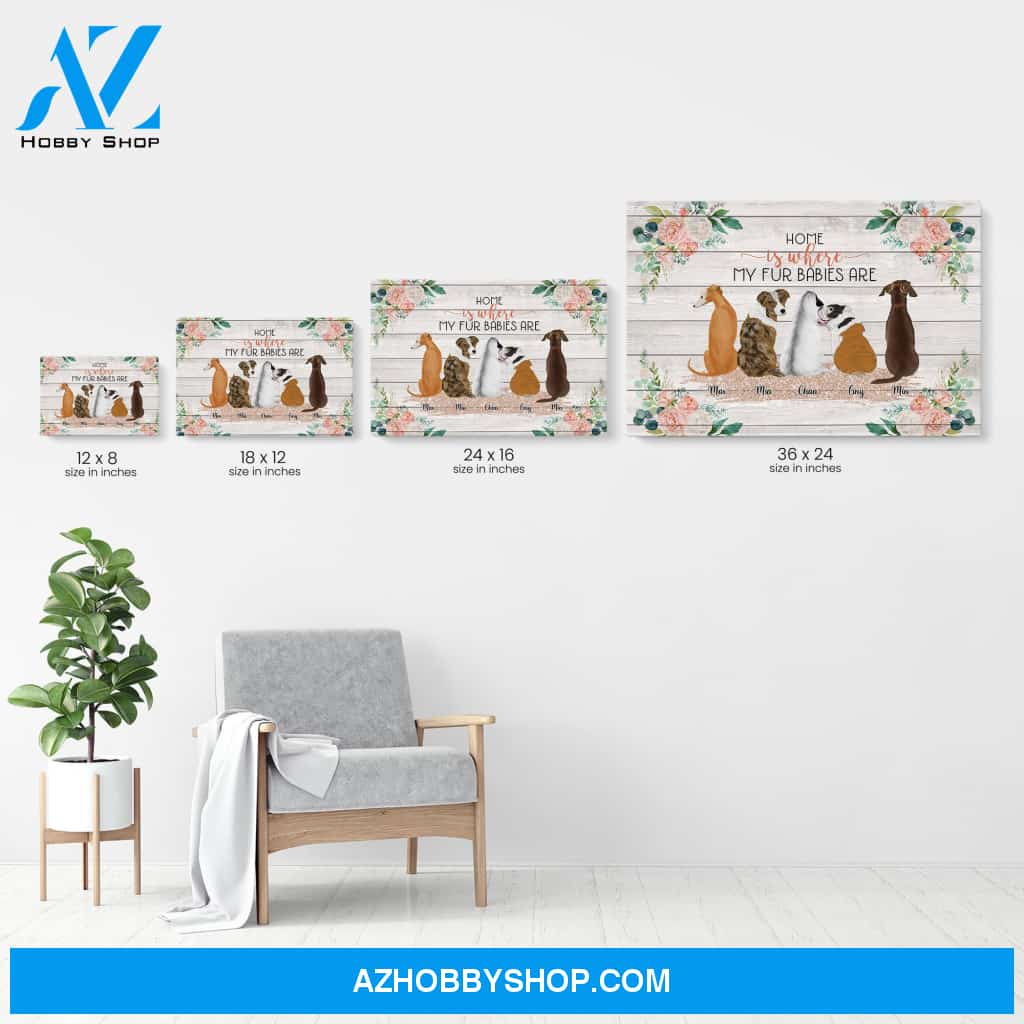 My Fur Babies - Personalized Poster/Canvas - Gift For Dog Lover