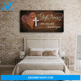 My Heart Needed You - Personalized Custom Name Canvas