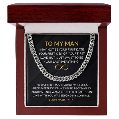 My Man - Fate - Cuban Chain - Custom Signature
