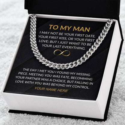 My Man - Fate - Cuban Chain - Custom Signature