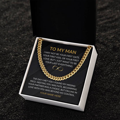 My Man - Fate - Cuban Chain - Custom Signature