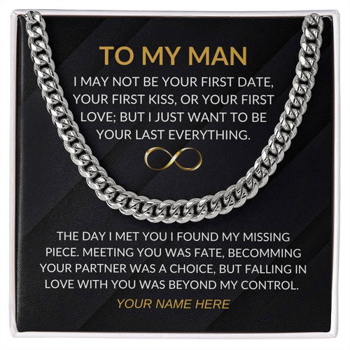 My Man - Fate - Cuban Chain - Custom Signature