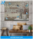 My Mind Butterfly Canvas Wall Art, Wall Decor Visual Art